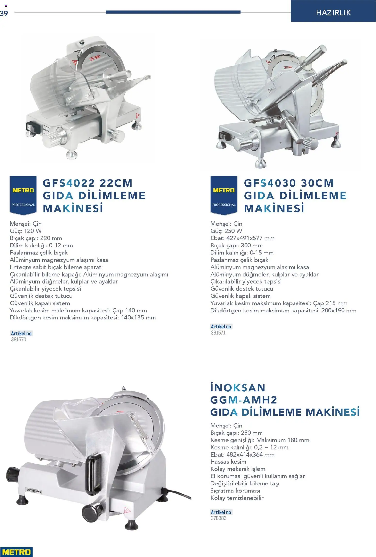 Metro - Profesyonel Çözümler - 26.12.2025 tarihinden itibaren geçerlidir | Sayfa: 39 | Ürünler: Cin, Kasa