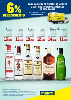Vista previa Makro - Destilados Centro válido desde el 01.08.2025