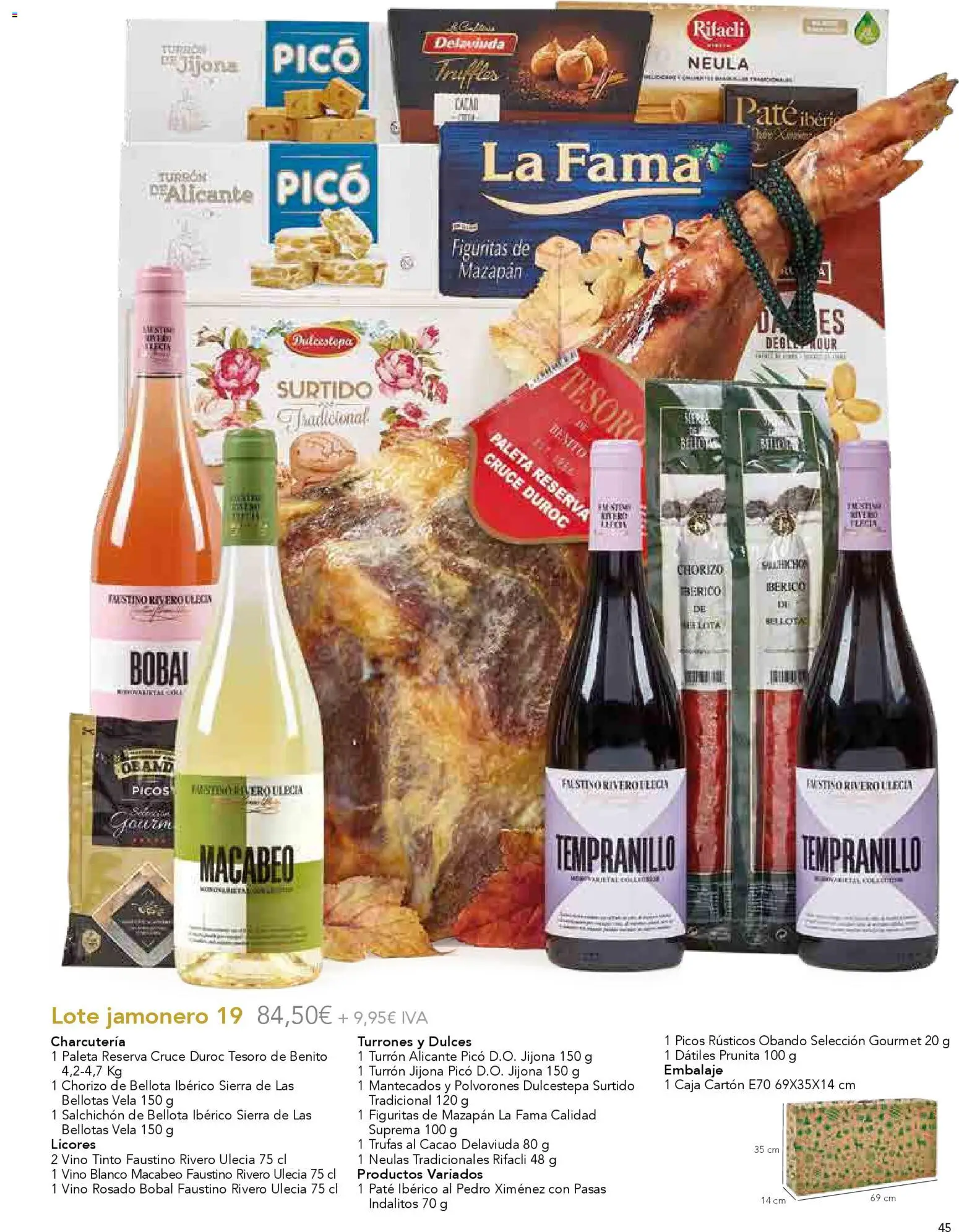 Lupa Supermercados Regalar en Navidad │ válido desde el 03.11.2025 | Página: 47 | Productos: Vino rosado, Vino, Vela, Caja