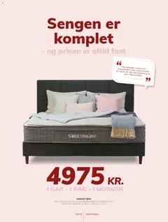 Daells Bolighus - Tilbudsavis gyldig fra 25.02.2026 | Side: 19 | Produkter: Seng