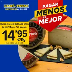Cash Fresh folleto │ válido desde el 29.07.2025 | Página: 4 | Productos: Queso de oveja, Leche, Queso