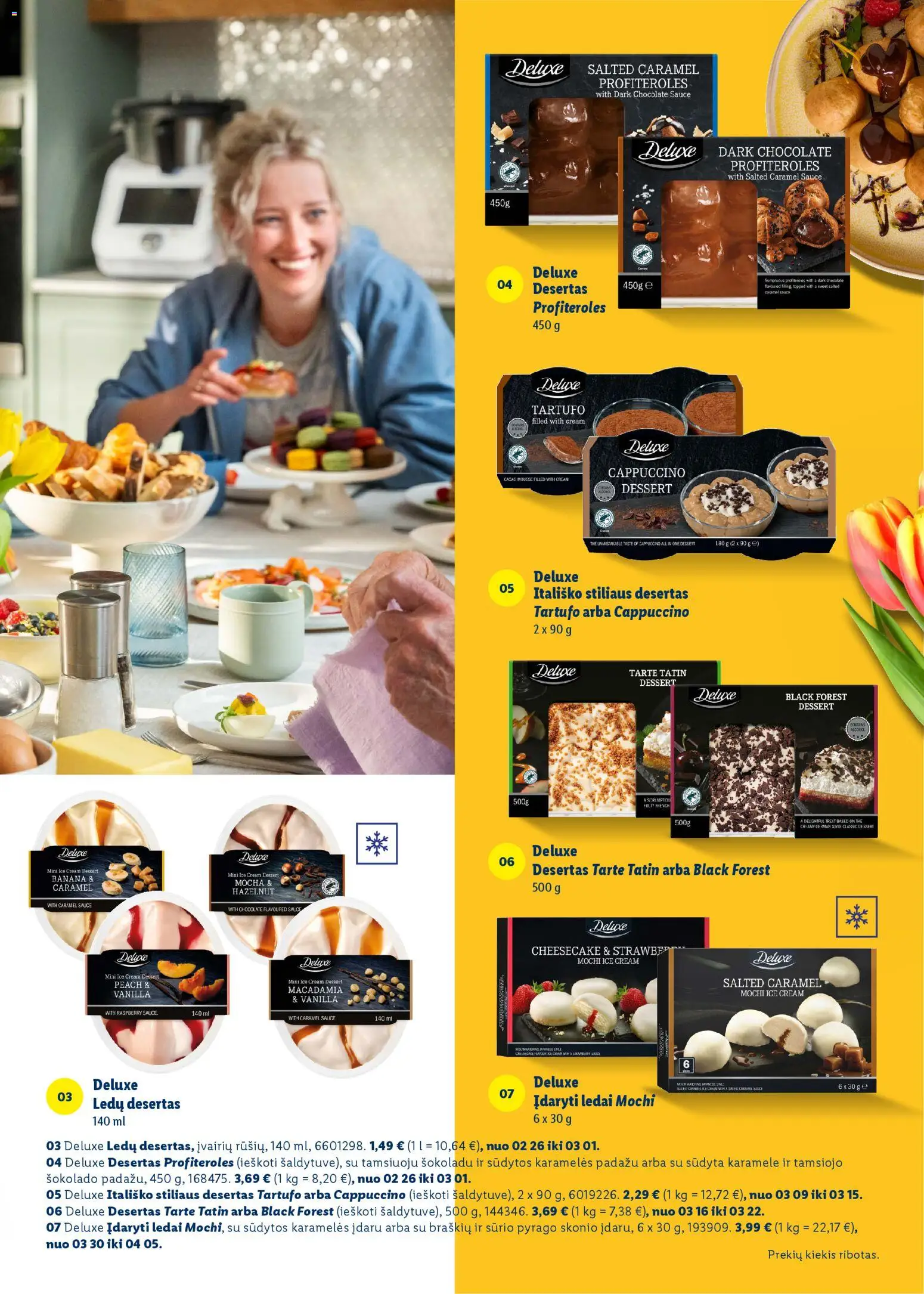 LIDL akcijos nuo 01.03.2026 | Puslapis: 65 | Prekių: Ledai