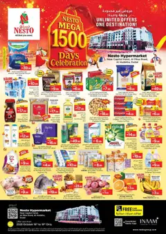 Preview of Nesto Mega 1500 Days Celebration - Al Mina Road, Al Hudaiba, Dubai valid from 16.10.2025