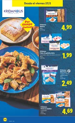 Vista previa Eridanous Cubos de gelatina dulce, Cubos de gelatina dulce 3 variedades: sabor rosa, mixto o con coco. 400 g válido desde el 23.02.2026 | Página: 24 | Productos: Gelatina