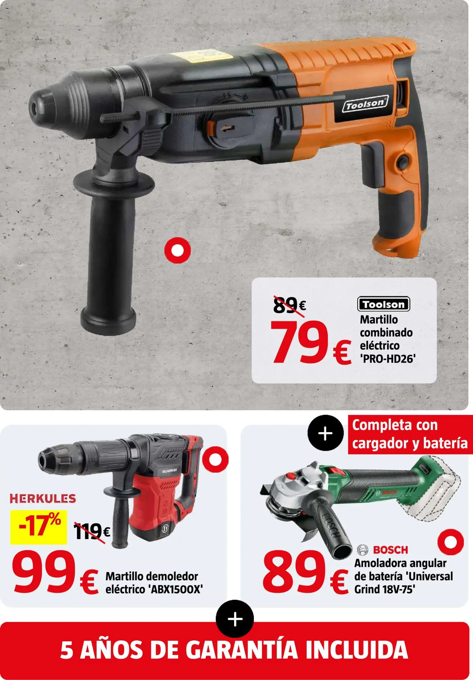 Bauhaus folleto │ válido desde el 29.01.2026 | Página: 49 | Productos: Motoazada, Batería