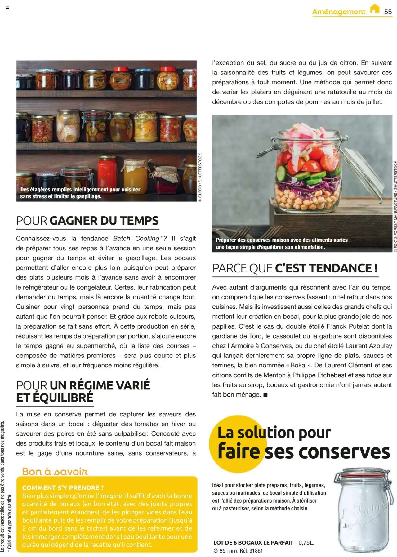  | Page: 55 | Produits: Réfrigérateur, Mais, Jus, Pommes