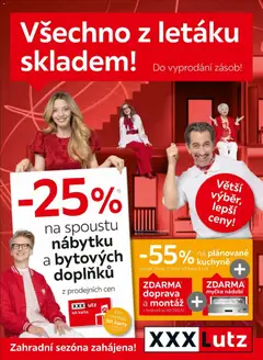 Náhled letáku XXXLutz leták - Sleva 25 % na téměř vše od 09.03.2026