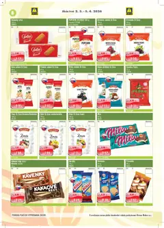 Makos leták platný od 02.03.2026 | Strana: 8 | Produkty: Mila, Hrozienka, Pistácie, Horálky