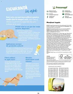 Catalog Fressnapf - Vară – valabil de la 05.05.2025 | Pagină: 54 | Produse: Hacıyatmaz Kedi Oyuncağı, Cremă, Protecție solară, Apă