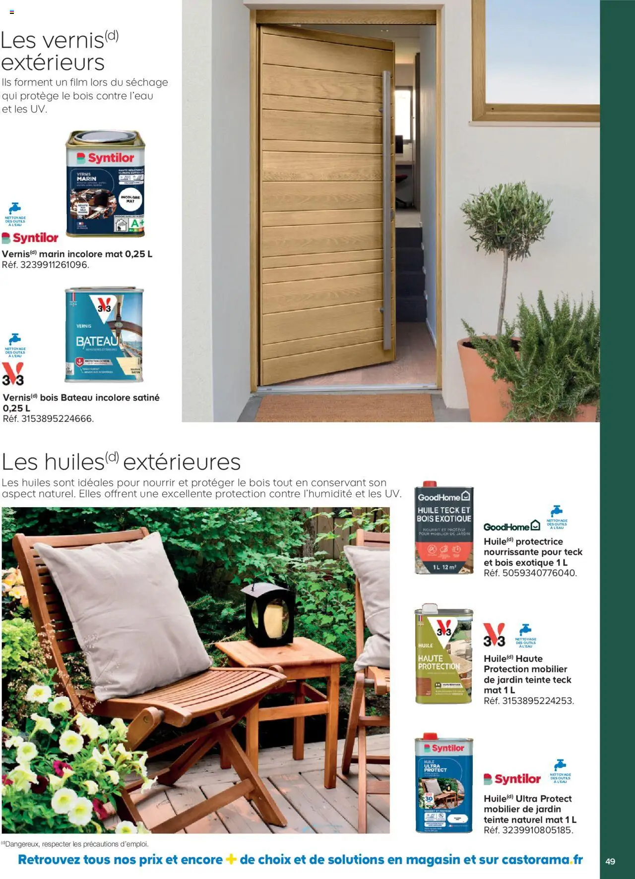  | Page: 49 | Produits: Mobilier de jardin, Huile