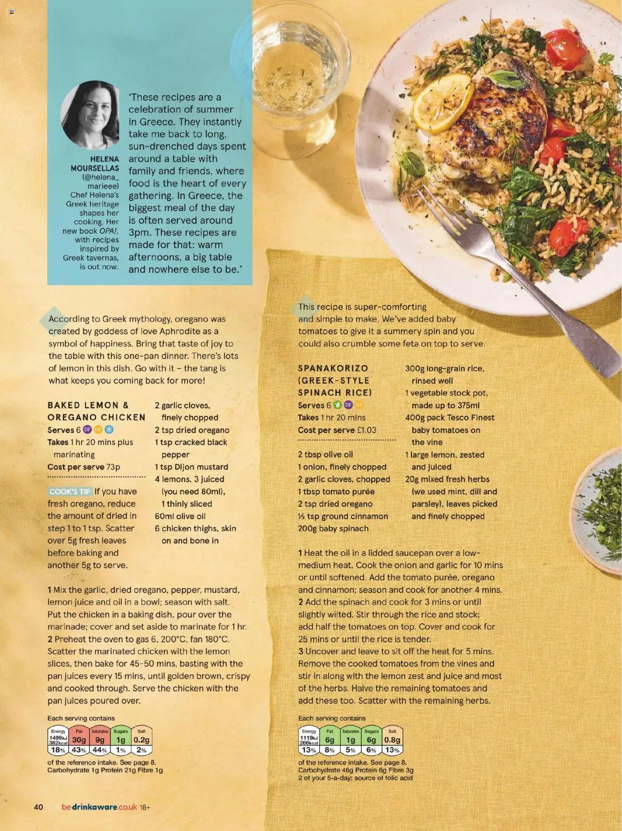  | Page: 40 | Products: Olive oil, Tomatoes, Fan, Lemon