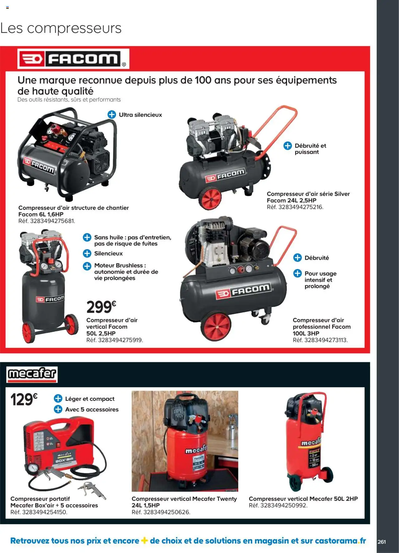 {H1} | Page: 261 | Produits: Compresseur, Huile, Compresseurs