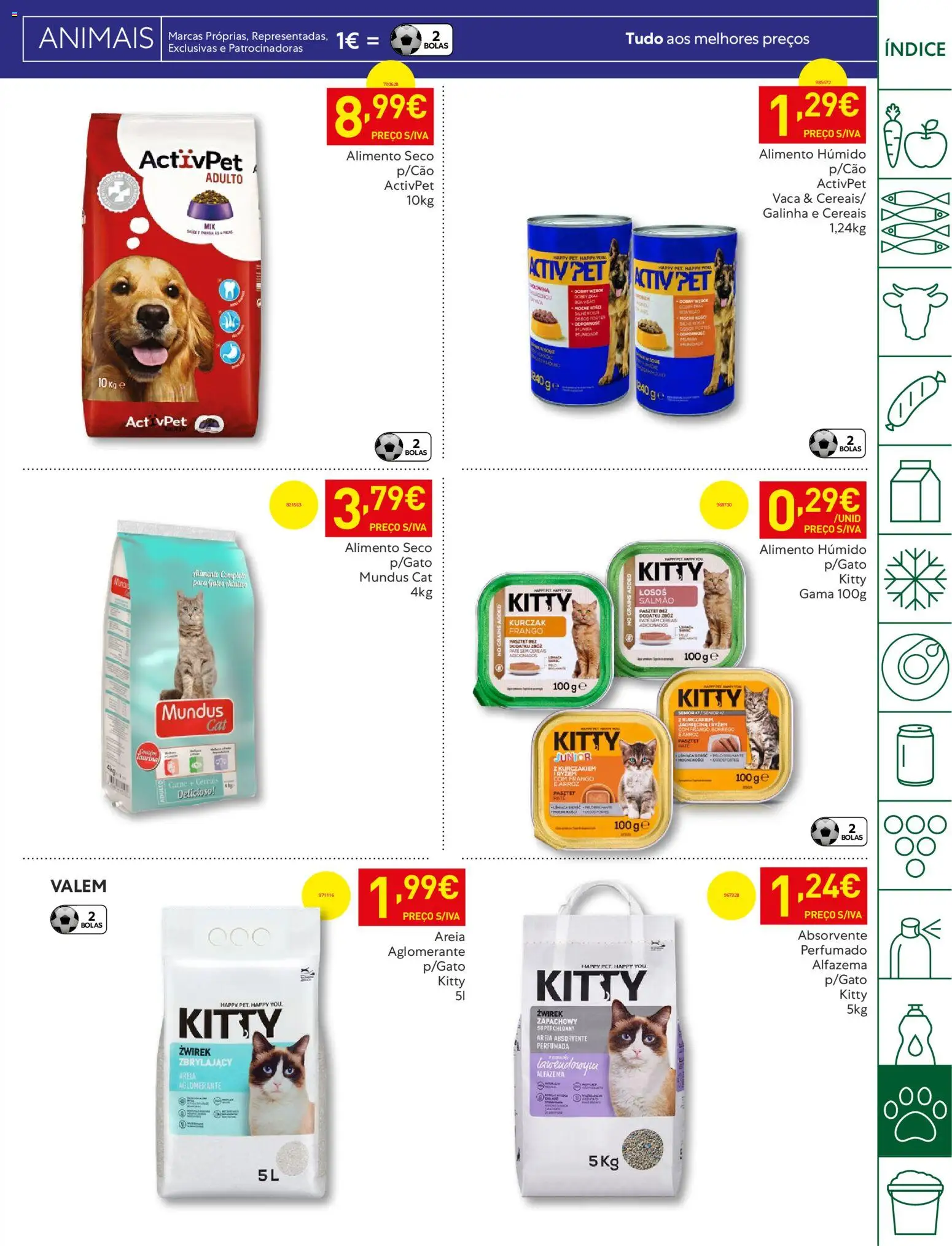 Recheio folheto │ válido de 07.04.2026 | Página: 51 | Produtos: Areia, Frango, Arroz, Cereais