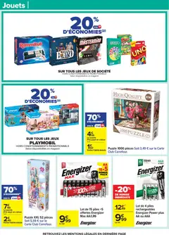 Carrefour - Prévisualisation de Carrefour catalogue semaine 52 valide à partir de 23.12.2025 | Page: 58 | Produits: Playmobil, Jouets, Skyjo, Jeux de société