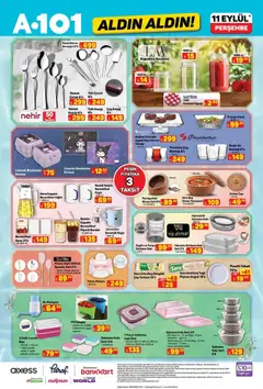A101 Katalog Aldın Aldın - 11.09.2025 tarihinden itibaren geçerlidir | Sayfa: 7