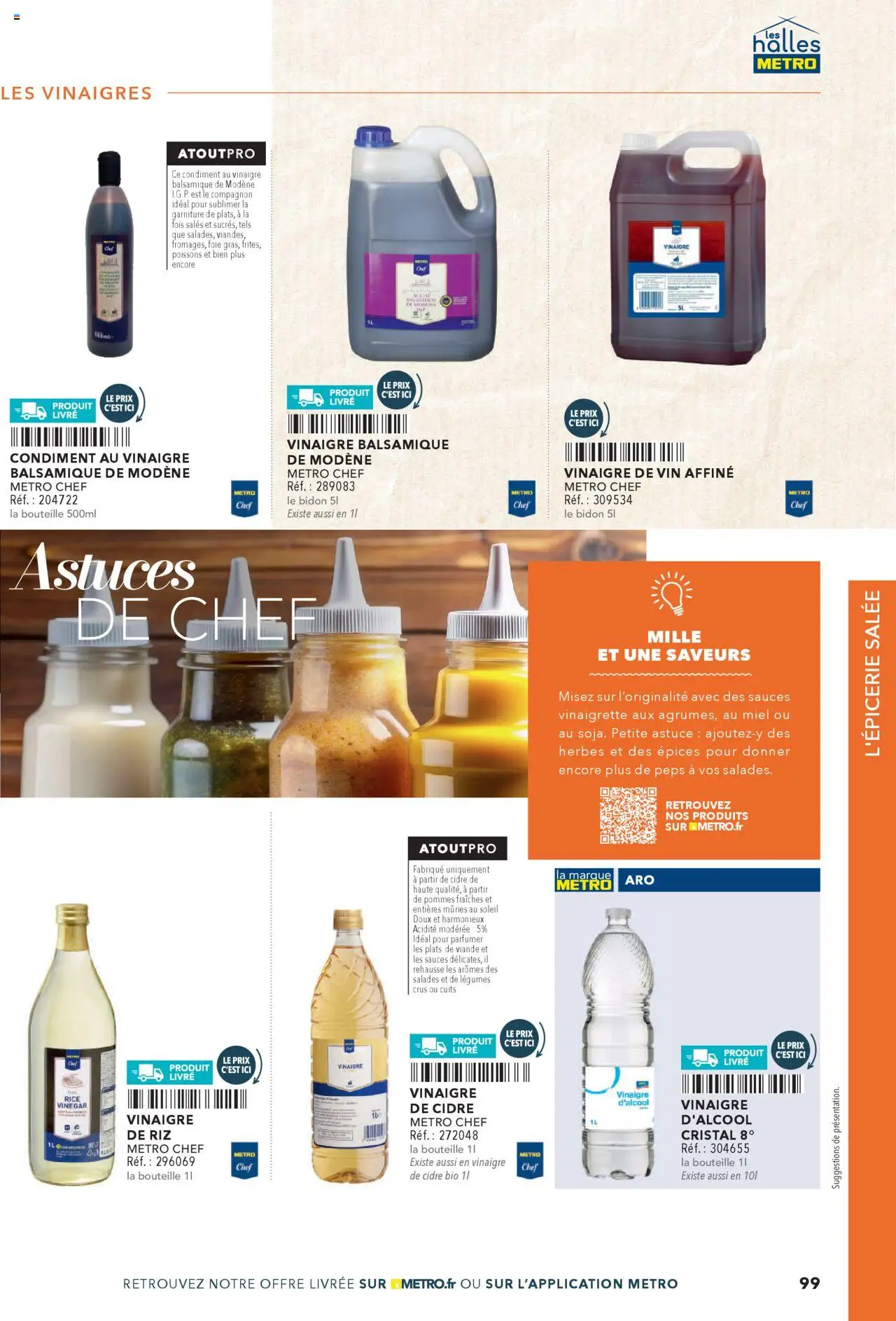  | Page: 99 | Produits: Cidre, Viande, Pommes, Vinaigre de cidre