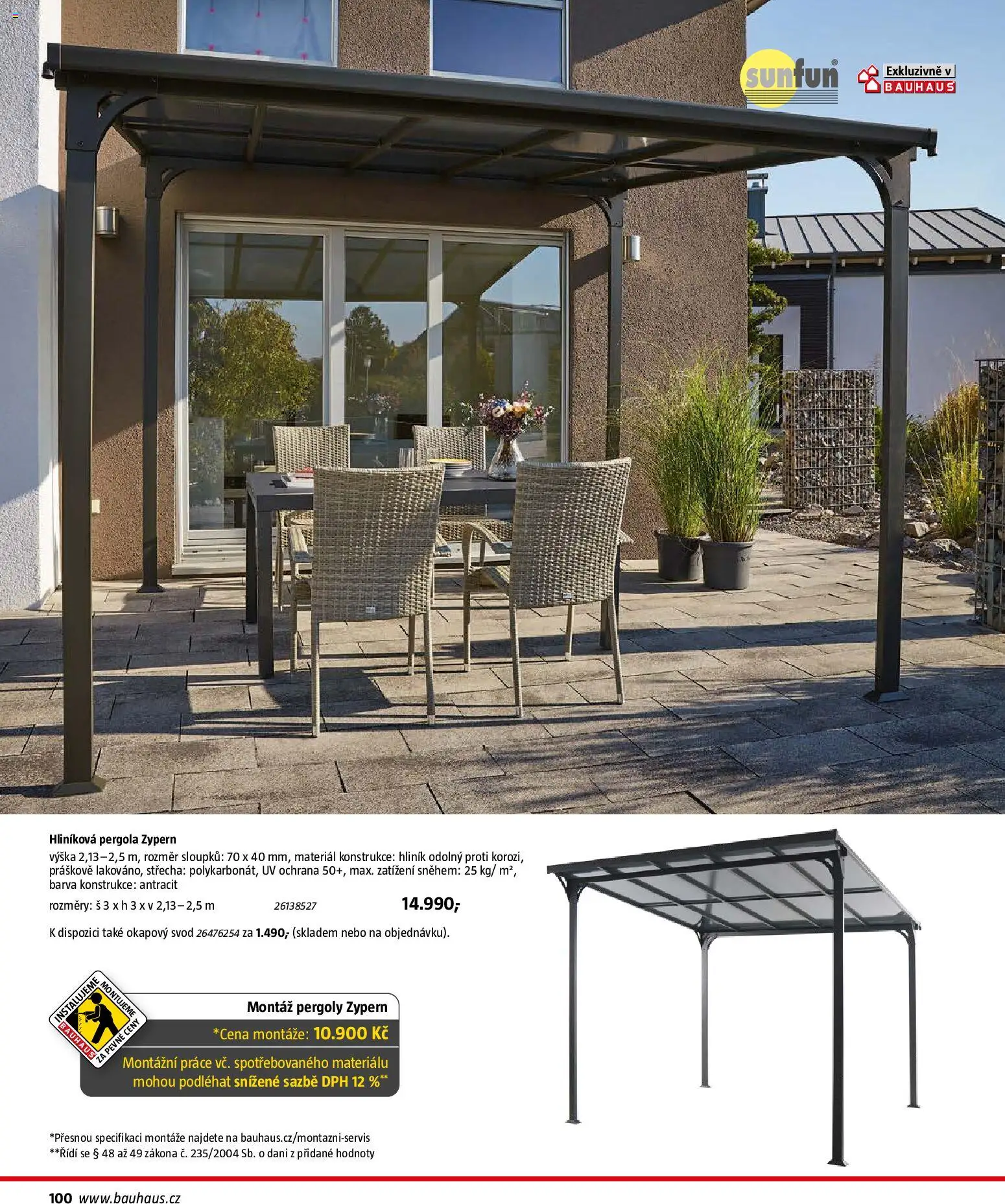 Bauhaus katalog Záhradní nábytek od 08.04.2026 | Strana: 100