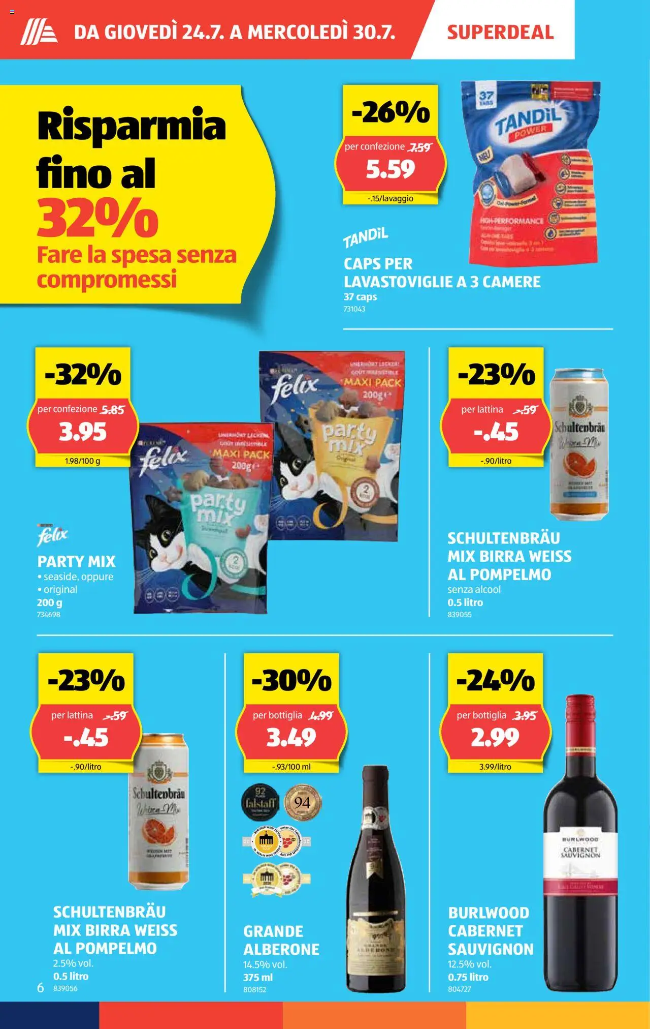 Aldi Volantino ab 24.07.2025 | Seite: 7