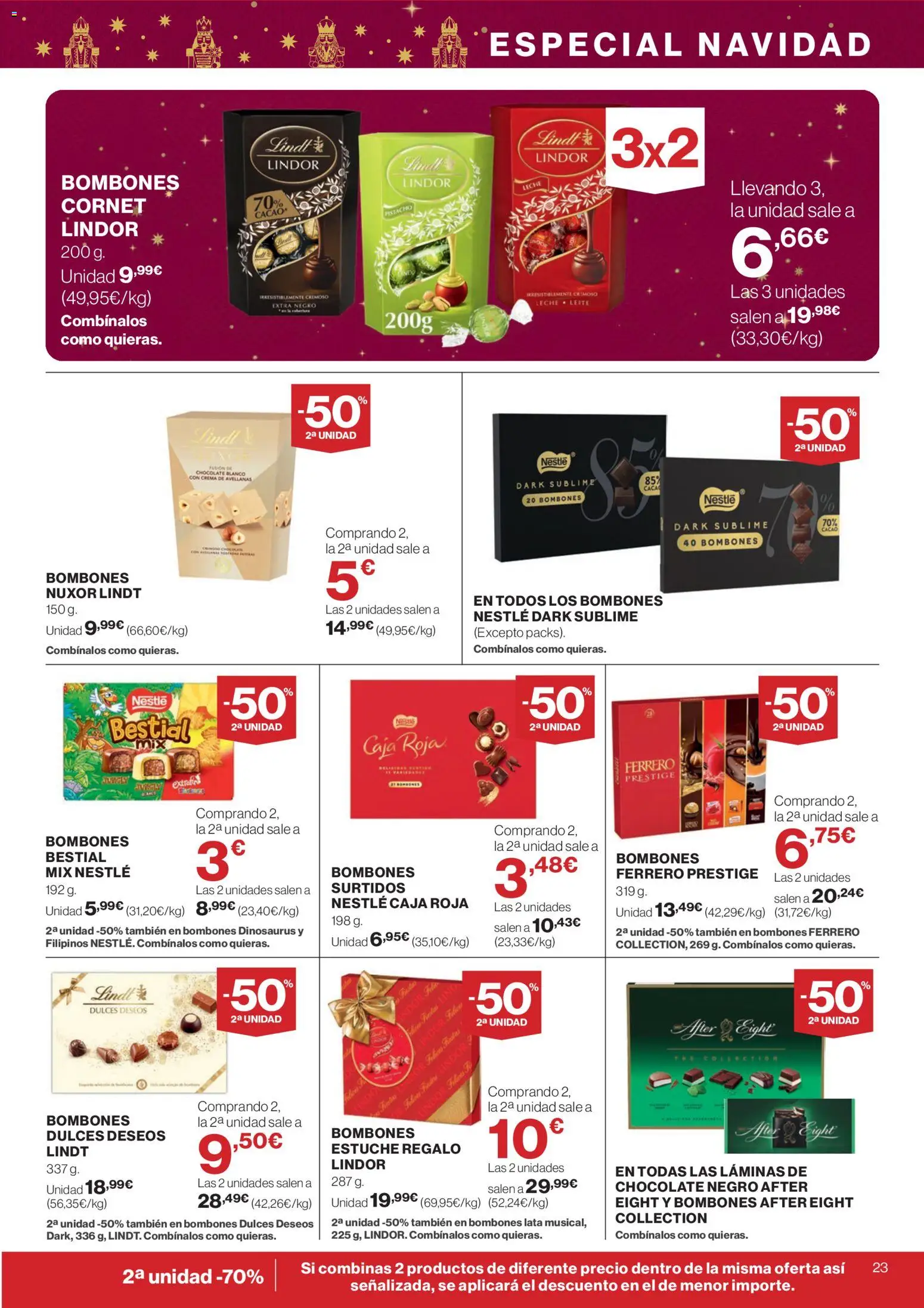 Supercor Canarias │ válido desde el 18.12.2025 | Página: 23 | Productos: Chocolate, Κεραία, Crema, Φρυγανιές σικάλεως