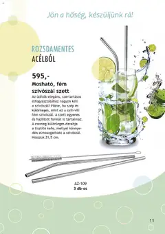 Betly - Azur - amely érvényes a következő dátumtól: 16.06.2025 | Oldal: 11 | Termékek: Üdítők, Fém szívószál