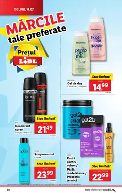 Catalog Lidl – valabil de la 14.07.2025 | Pagină: 38
