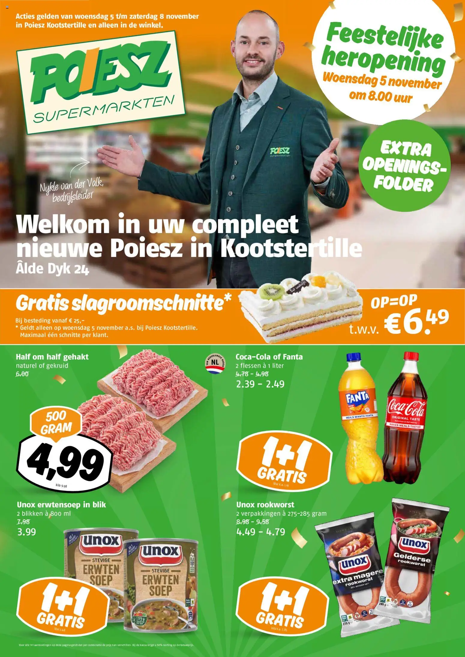 {H1} | Pagina: 1 | Producten: Kan, Gehakt, Fanta