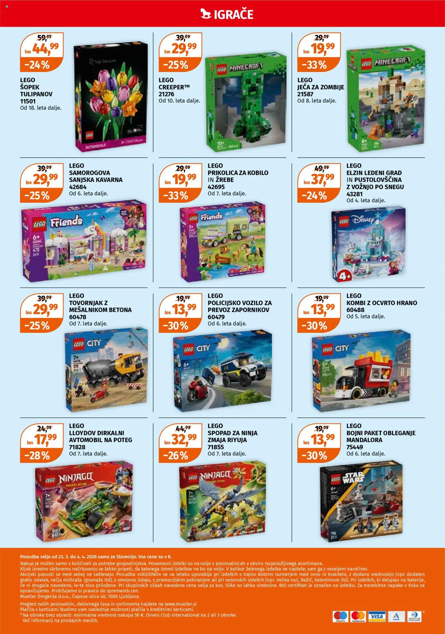 Novi Müller katalog ponudbe – veljaven od 23.03.2026 | Stran: 8 | Izdelki: Šopek, Kos