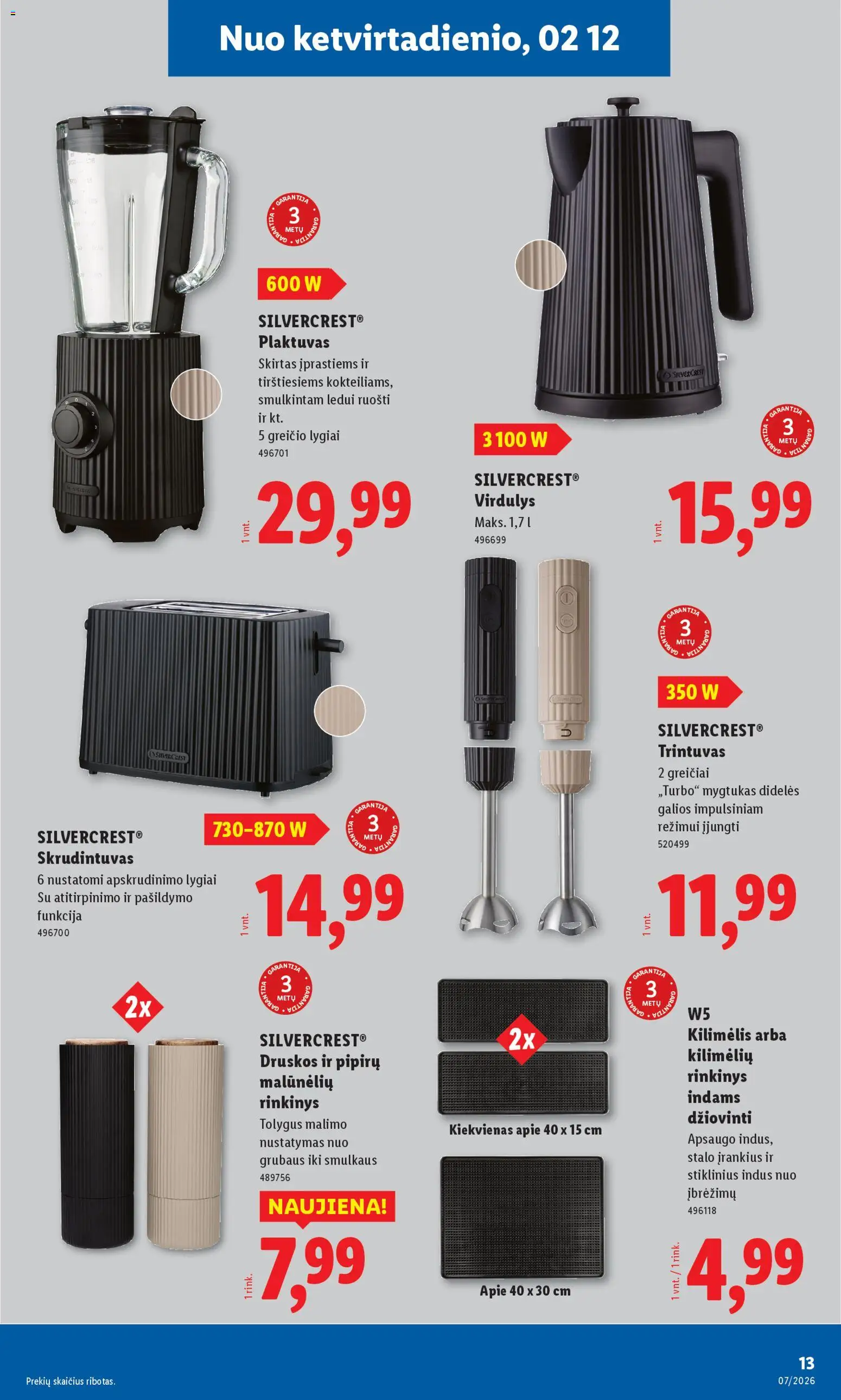 LIDL akcijos nuo 09.02.2026 | Puslapis: 13