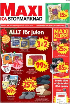 ICA Maxi - Sollentuna - Förhandsvisning av reklamblad från butik ICA Maxi aktuell från 15.12.2025