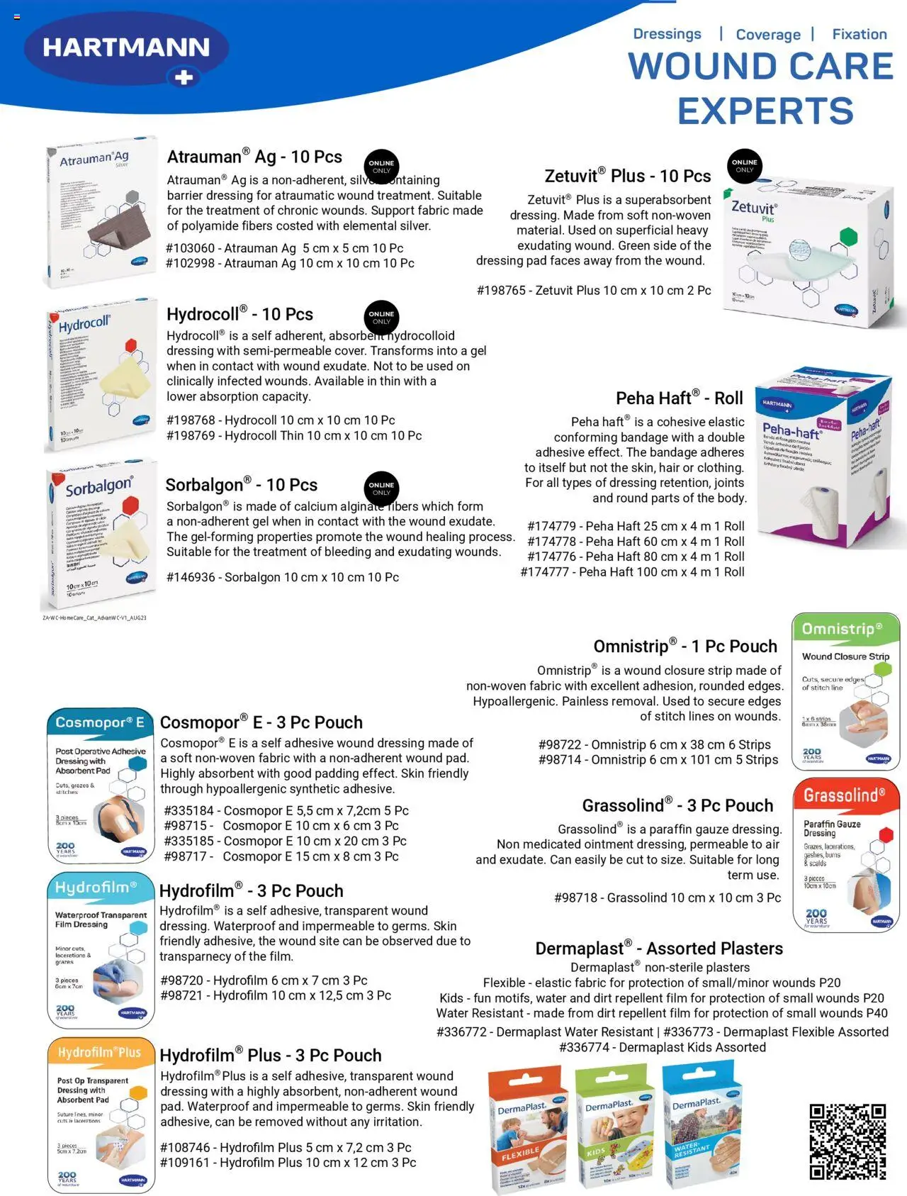 Dis-Chem - HomeCare Catalogue │ valid from 01.01.2025 | Page: 49 | Products: PC, Adhesive, Dressing, Water