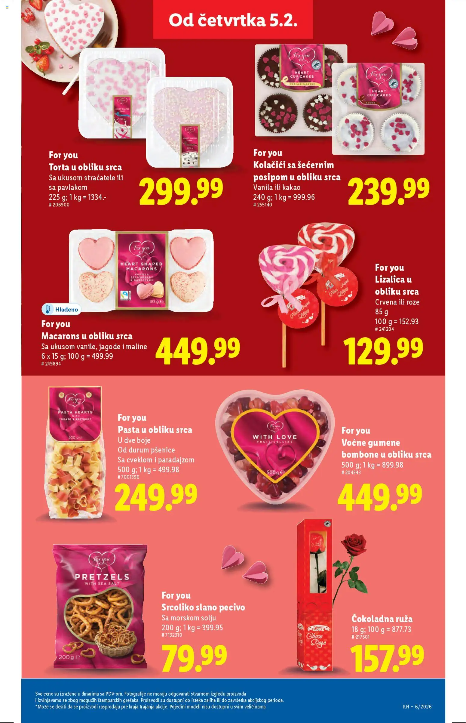 Lidl katalog - važi od 05.02.2026 | Strana: 53 | Proizvode: Bombone, Jagode, Macarons, Gumene bombone