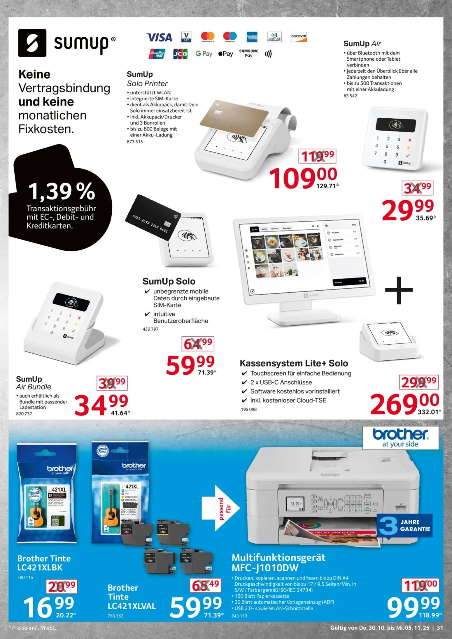 Selgros  Non Food – gültig ab 30.10.2025 | Seite: 31 | Produkte: USB, Samsung, Smartphone, Tablet