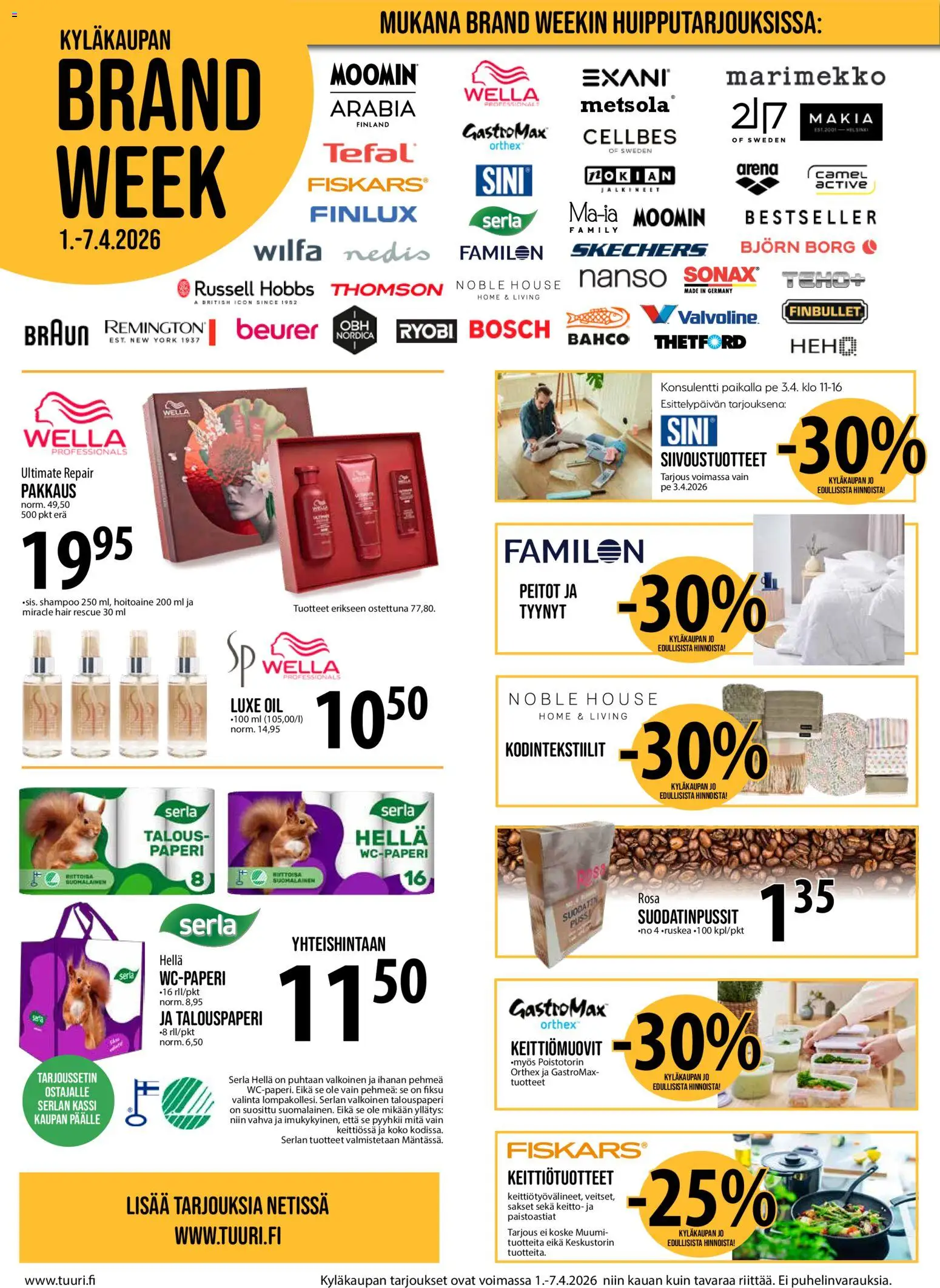 Tuuri tarjoukset – voimassa 01.04.2026 alkaen | Sivu: 2