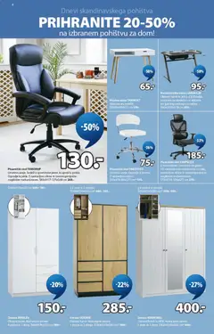 JYSK katalog akcije – veljaven od 18.03.2026 | Stran: 4 | Izdelki: Furnir, Omara, Polica, Miza