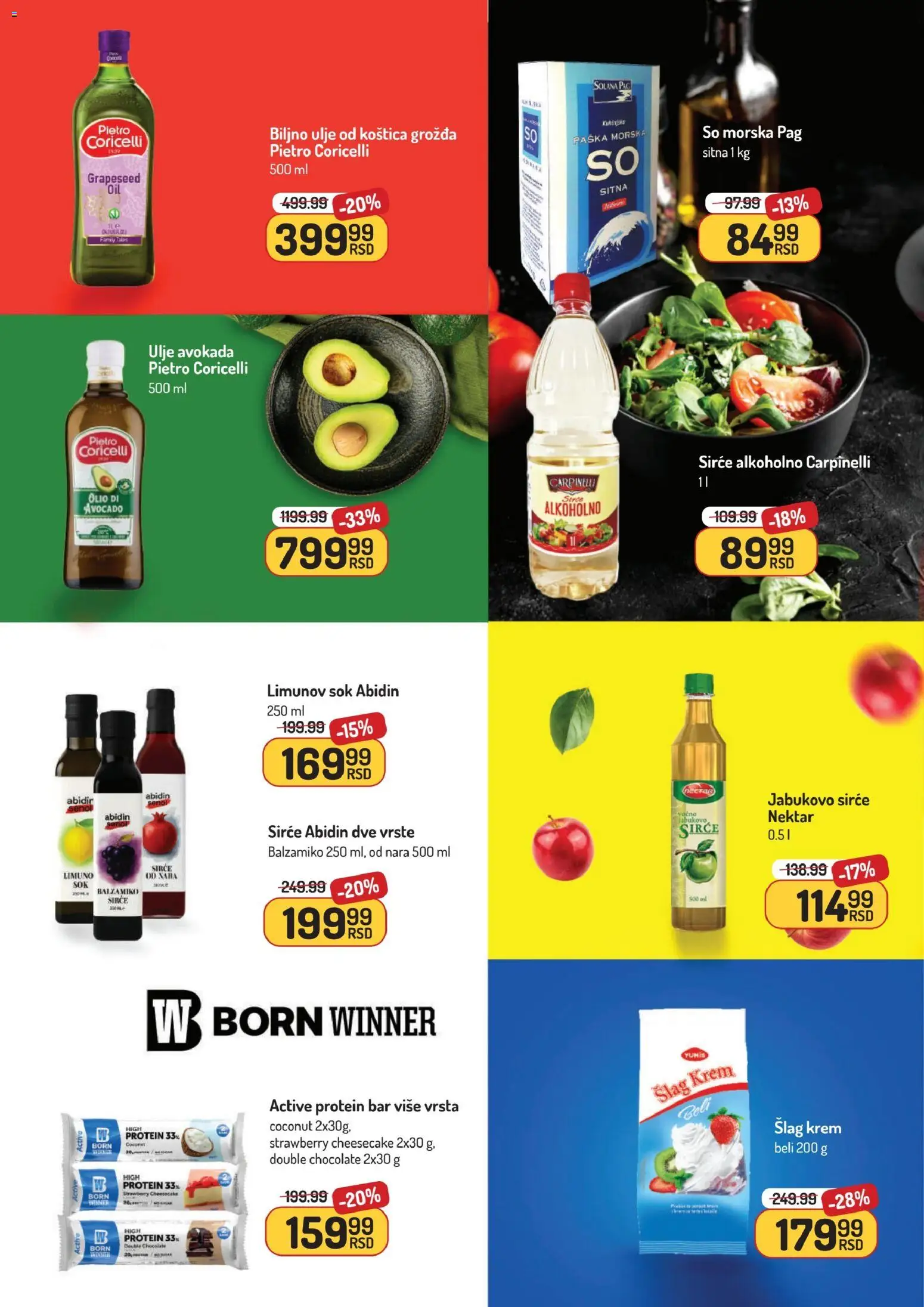 Aman katalog - važi od 05.01.2026 | Strana: 24 | Proizvode: Šlag, So, Nektar, Protein bar