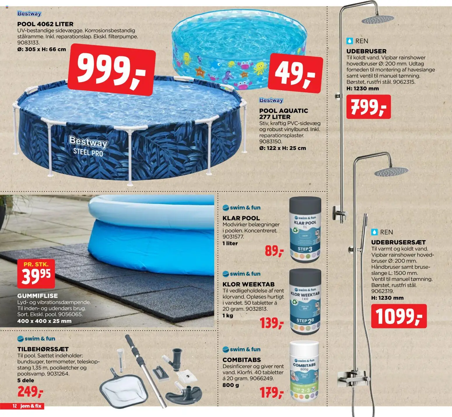 Jem & fix tilbudsavis – gyldig fra 19.04.2026 | Side: 12 | Produkter: Bruser, Lyd