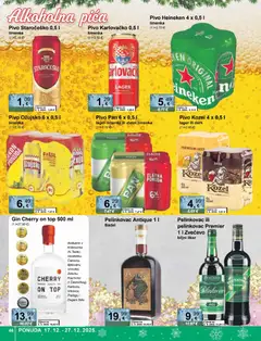 Katalog KTC - Pregled kataloga iz trgovine KTC, vrijedi od 17.12.2025 | Stranica: 46 | Proizvodi: Pelinkovac, Kozel, Pivo, Heineken