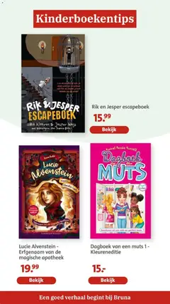 Bruna folder - Boekenweek - Voorbeeld van een folder van Bruna, geldig van 11.03.2026 | Pagina: 20 | Producten: Dagboek
