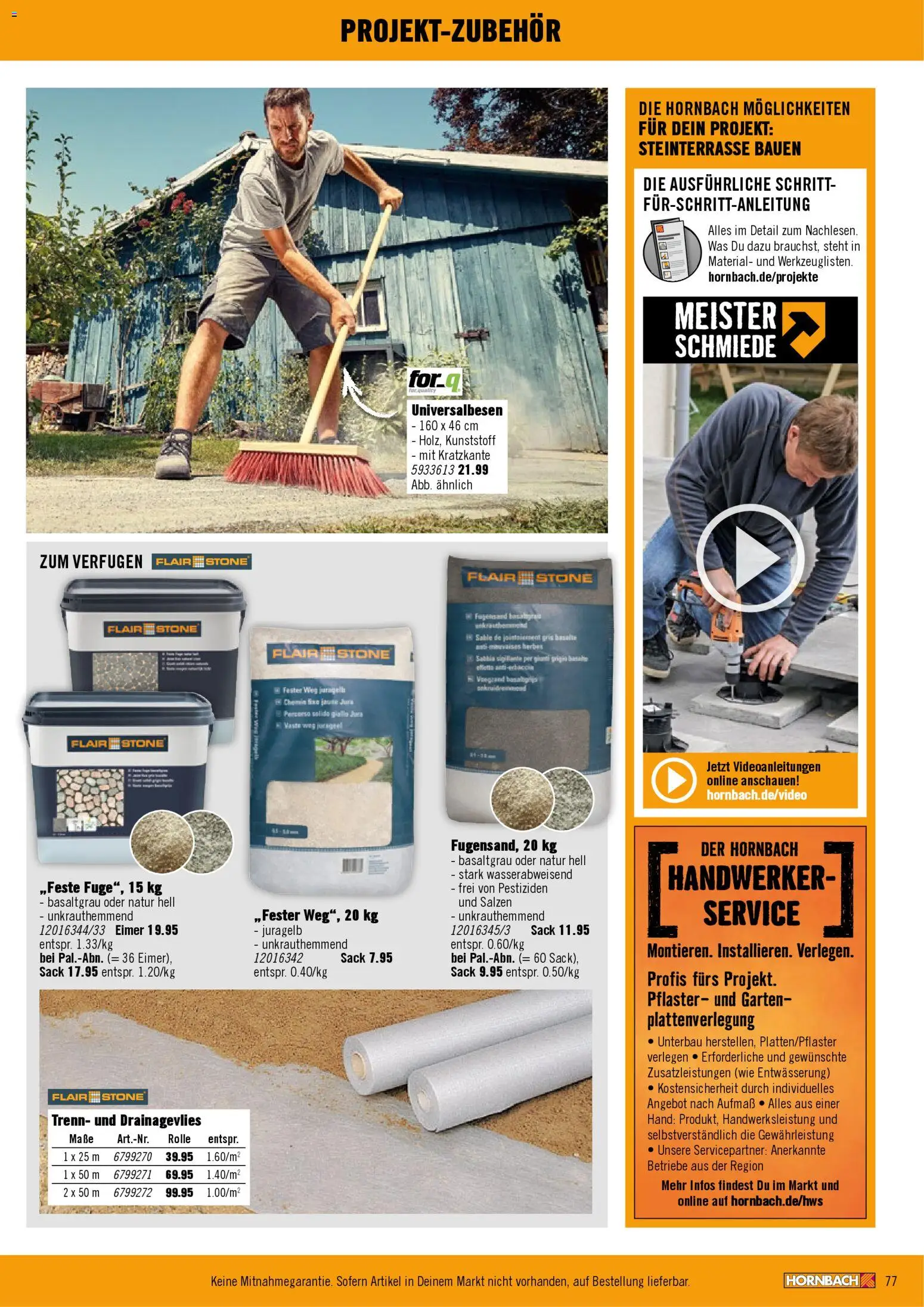 Hornbach Garten- & Terrassengestaltung – gültig ab 12.02.2026 | Seite: 77