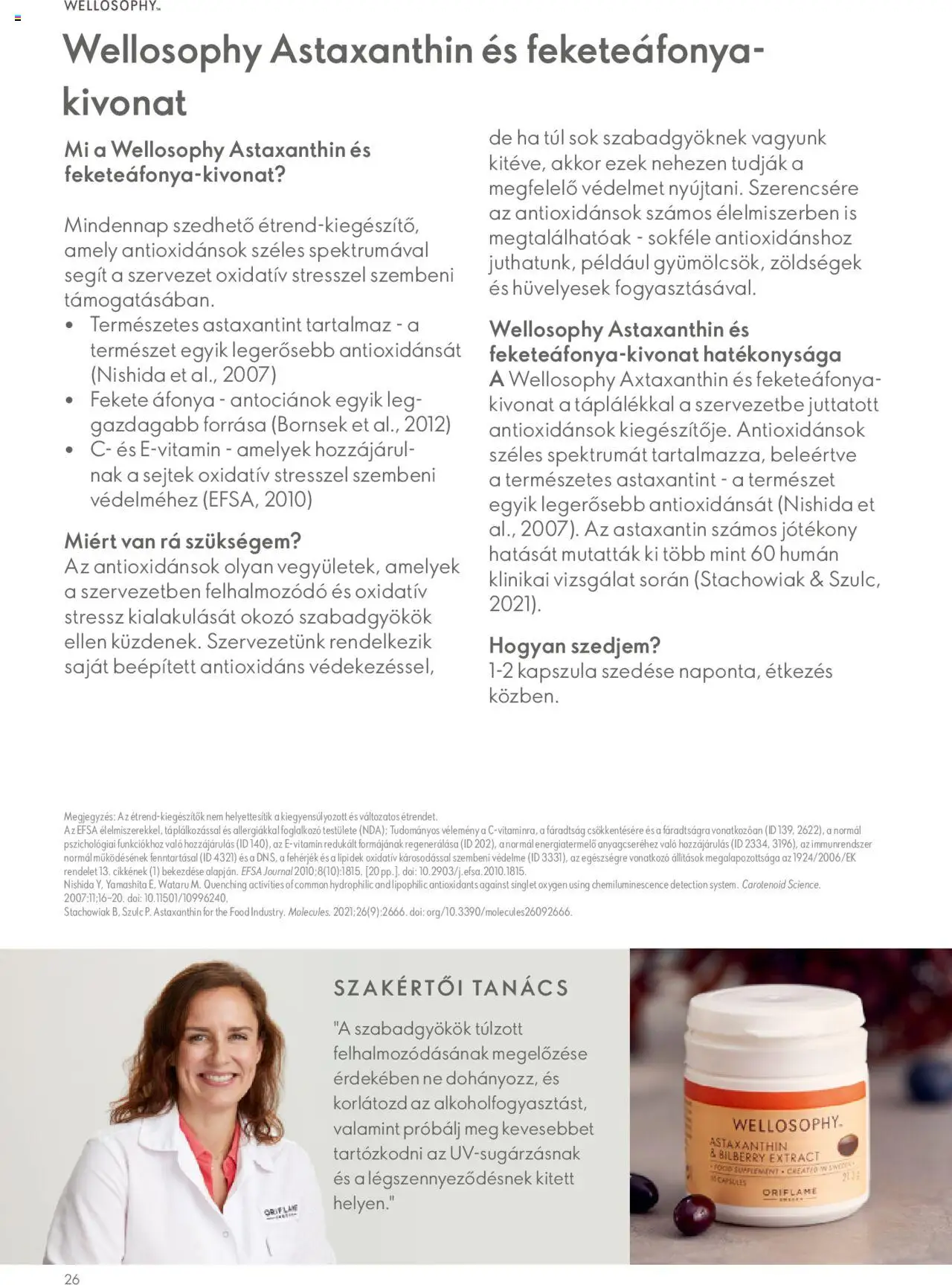 Oriflame akciós ujság - amely érvényes a következő dátumtól: 09.11.2023 | Oldal: 26 | Termékek: Áfonya