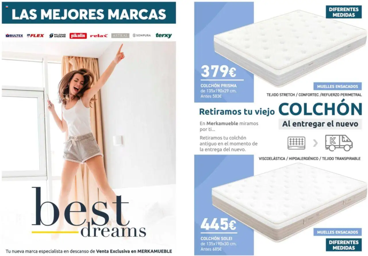 Merkamueble folleto │ válido desde el 07.07.2025 | Página: 44 | Productos: Colchon