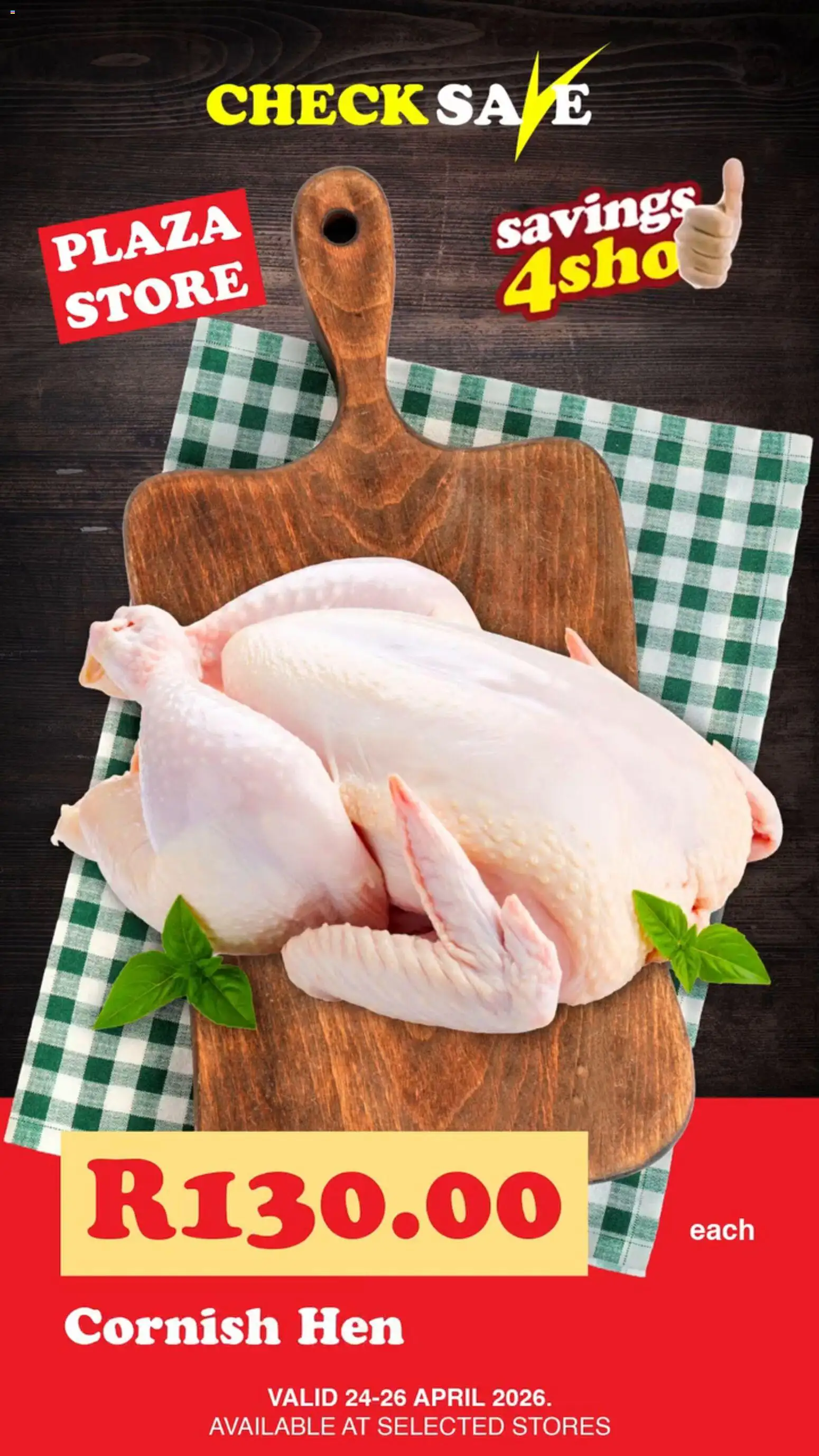 New Check Save catalogue – valid from 26.04.2026 | Page: 1