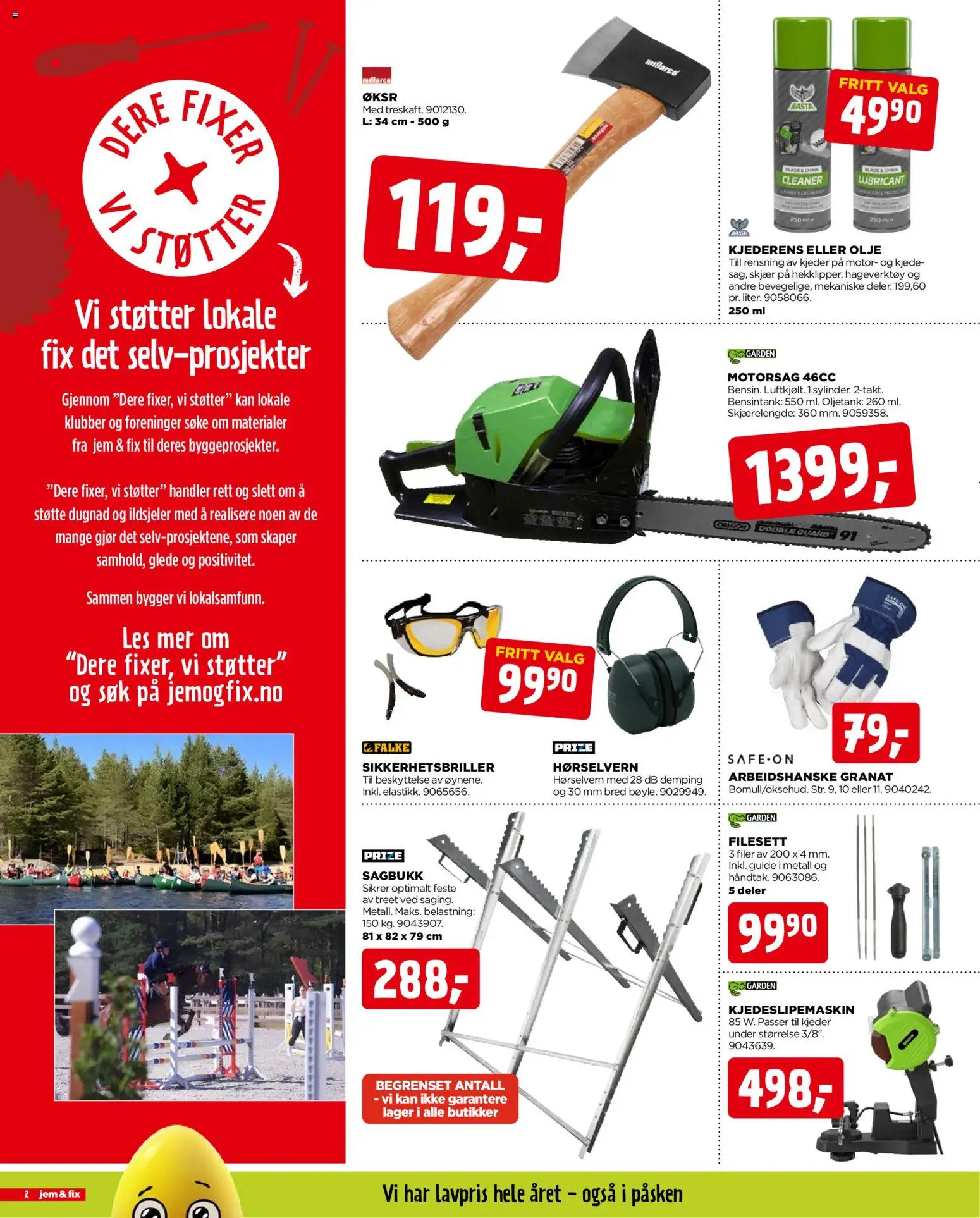 {H1} | Side: 2 | Produkter: Motorsag, Olje, Суміш дитяча