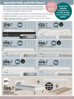 Prima - Katalog - Pregled kataloga iz trgovine Prima, vrijedi od 01.04.2026 | Stranica: 21 | Proizvodi: Krevet, Madrac