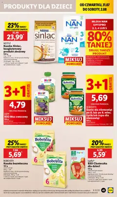 Lidl Gazetka od 31.07.2025 | Strona: 55 | Produkty: Malina, Śliwki, Zupa, Warzywa