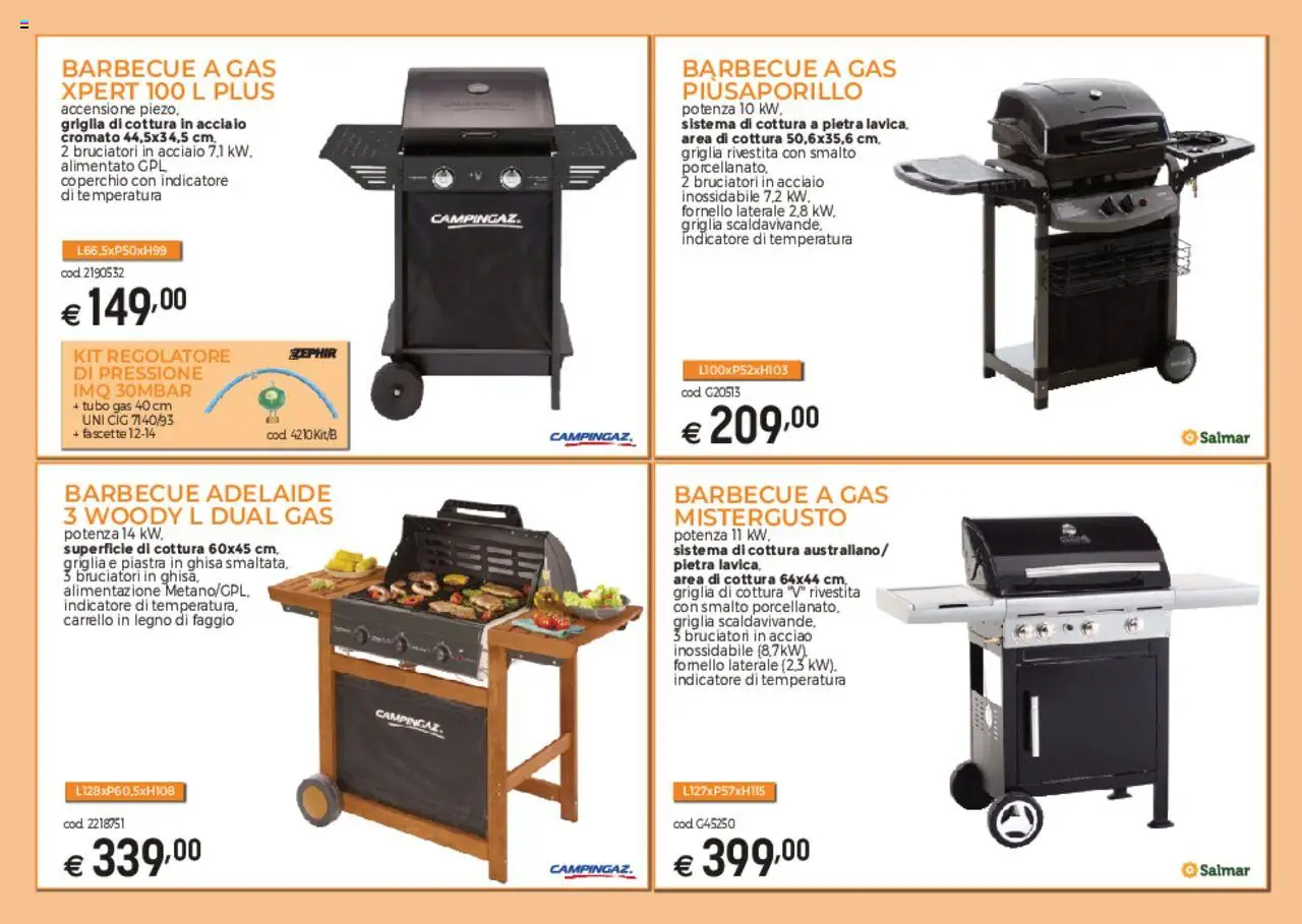 Volantino Brico OK del 03.03.2025 | Pagina: 3 | Prodotti: Tubo, Barbecue a gas, Carrello, Fornello