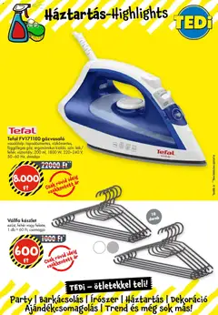 TEDi Akciós újság - amely érvényes a következő dátumtól: 16.01.2026 | Oldal: 8