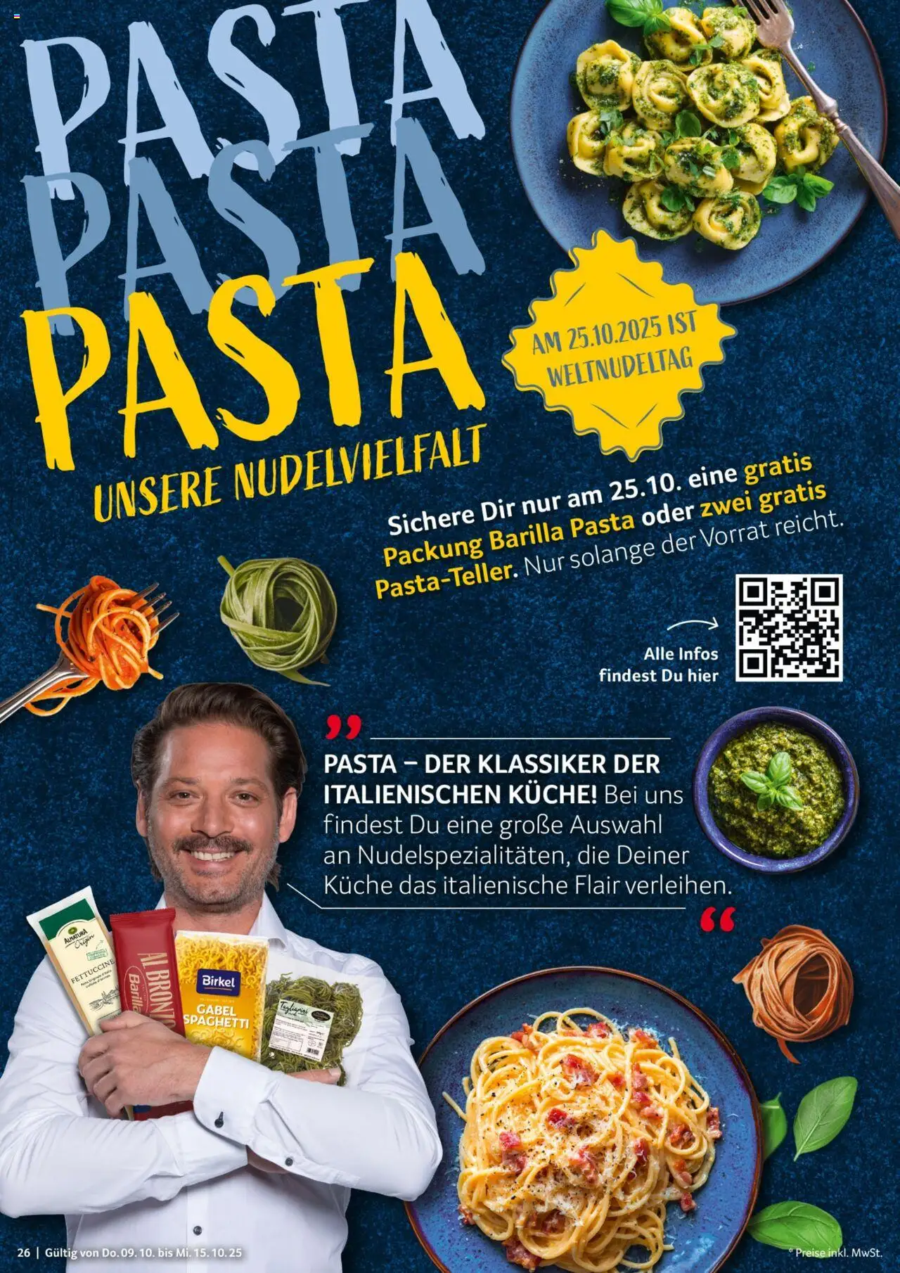 Selgros Prospekt 	 – gültig ab 09.10.2025 | Seite: 26 | Produkte: Barilla, Küche, Pasta