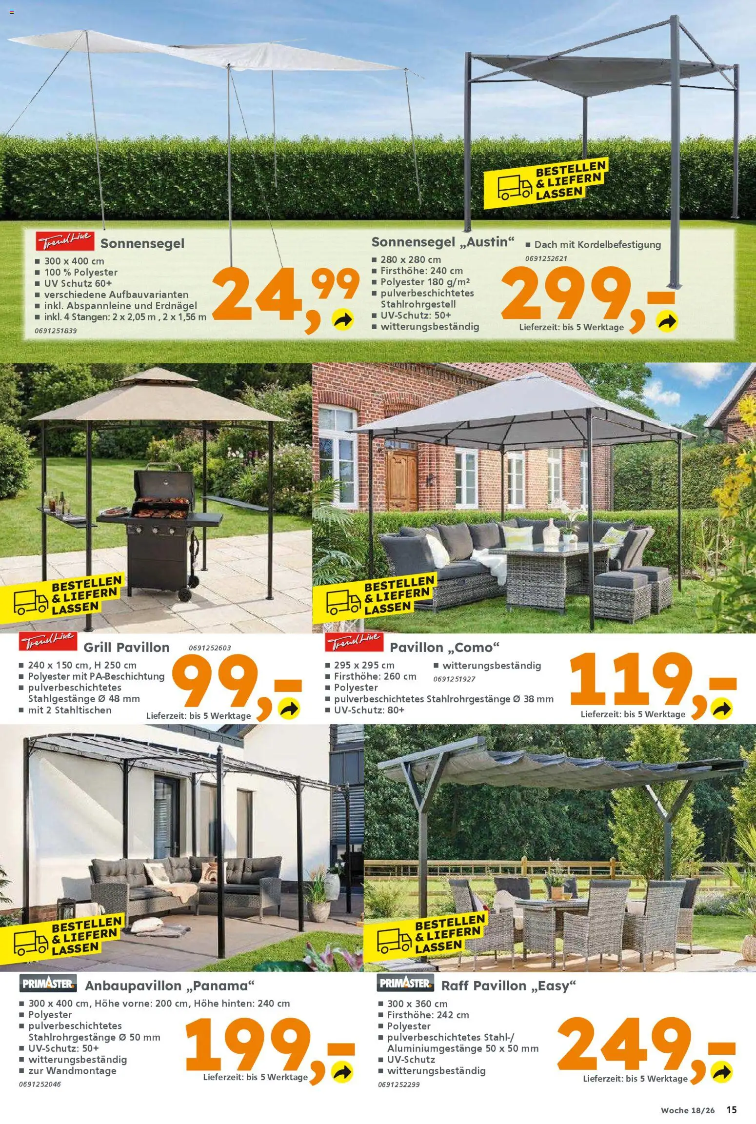 Globus Baumarkt Prospekt 	 – gültig ab 27.04.2026 | Seite: 15