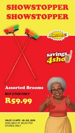 Check Save specials catalogue – valid from 13.04.2026